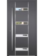 LIM 09E - Einzelne moderne Eingangstür aus Aluminium