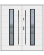 Fargo 12C double - Doppeleingangstür mit Fenster