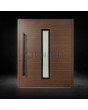 Moderne Aluminium-Drehtür von Wenge