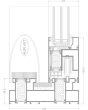HS Hebe-Schiebe-Terrassentür Aliplast / Balkontür