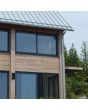 AL86-D3 - Doppeltes Aluminiumfenster zum Kippen und Drehen