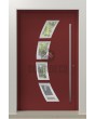 LIM 21A - Aluminium-Haustür mit Glas