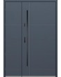 Fargo 26D DB - Haustür Edelstahl mit Seitenteil