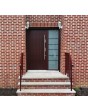Fargo 26G - Haustür Edelstahl
Farbe: Mahagoni