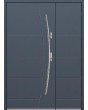 Fargo 26G DB - Haustüren Simply Edelstahl mit Seitenteil