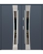 Fargo 37a double - Doppeleingangstür aus Edelstahl