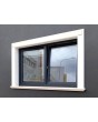 AL86-D3 - Doppeltes Aluminiumfenster zum Kippen und Drehen