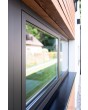 AL86-D1 - Doppeltes Aluminium-Fenster - Drehkipp / fest