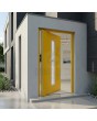 gelbe Premium-Aluminium-Schwenktür