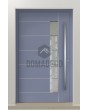PIVOT AP02 – Aluminium-Drehtür mit Glas