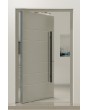 PIVOT AP05 – moderne Aluminium-Eingangstür mit Rippen