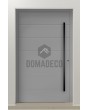 PIVOT AP05 – moderne Aluminium-Eingangstür mit Rippen