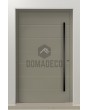 PIVOT AP05 – moderne Aluminium-Eingangstür mit Rippen