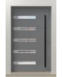 PIVOT AP18 – moderne Aluminium-Drehtür für den Eingangsbereich