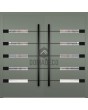 LIM AP18A Doppel - Aluminium-Doppelflügel-Haustür