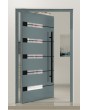 PIVOT AP18A – Aluminium-Einflügeltür mit Drehzapfen