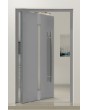 PIVOT AP11 – maßgefertigte Aluminium-Drehtür