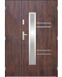 Sta Avila Uno - Edelstahl Haustür mit Seitenteil
