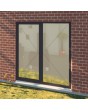 AL86-B3 - Dreh-Balkon-Doppeltür (nach innen öffnend)