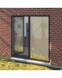 AL86-B3 - Dreh-Balkon-Doppeltür (nach innen öffnend)