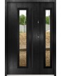 Sta Hevelius Duo Noir - moderne Haustüren mit Seitenteil