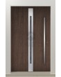 LIM C21 - Aluminium-Haustür mit Glas