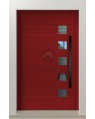 LIM C23 – moderne Aluminium-Eingangstür nach Maß mit Glas
