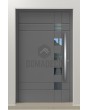 LIM C23 – moderne Aluminium-Eingangstür nach Maß mit Glas
