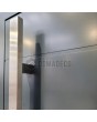 PIVOT 41 - Aluminium-Drehtür mit Leiste
