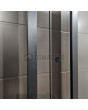LIM C3 double - Vordereingang Aluminium-Doppeltür