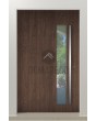 PIVOT C8 – Pivot-Designer-Tür aus Aluminium mit Glas