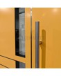 LIM Chip-C double - moderne Aluminium-Doppeleingangstür mit Glas