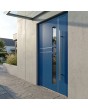 Moderne Eingangstür aus hochwertigem Aluminium