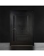 Traditionelle Aluminium-Drehtür im klassischen Stil