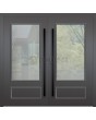 LIM CL05S double - klassische traditionelle Aluminium-Doppelflügeltür mit Glas