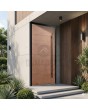 LIM Copper - Aluminium-Haustür mit Kupferbeschichtung