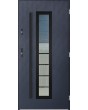 Sta Hevelius noir - Edelstahl Haustür