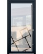 LIM Glass S14 - mattierte Haupttür mit transparentem Dekor