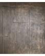PIVOT M24 - Aluminium-Schwenktür mit Bronze-Flüssigmetall