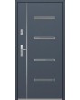 Fargo Fi09B - future inox - moderne Haustür