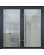 LIM GLASS double – doppelte Sicherheit, vollständig verglaste Aluminium-Haustür