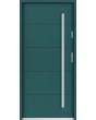 Sta Henson – moderne Stahl-Haustür mit Sprossen