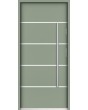 Sta Hunt – minimalistische Stahl-Haustür für moderne Häuser