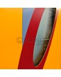 PIVOT INLAY - Aluminium-Drehtür mit bunten Ovalen