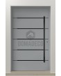 LIM Integra-inox - moderne Aluminium-Haustür