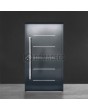 Moderne Aluminium-Haustür in Anthrazit