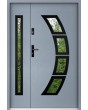 Sta Taurus Duo noir - Haustür mit breitem Seitenteil