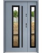 Sta Hevelius Duo Noir - moderne Haustüren mit Seitenteil
