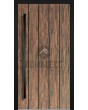 LIM WOODLINE 2 – Eingangstür mit Tambora-Hochdrucklaminat in Holzoptik