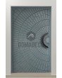 PIVOT M7 – Aluminium-Drehtür mit Zink-Flüssigmetall